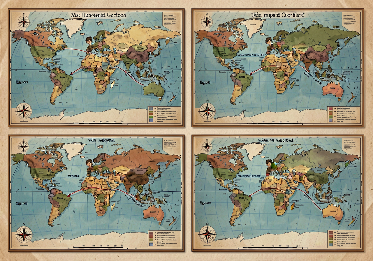 MG-3 four coordinated 24x36-inch maps mounted as a horizontal set. Each map has full G3-Fall cartographic apparatus (tit