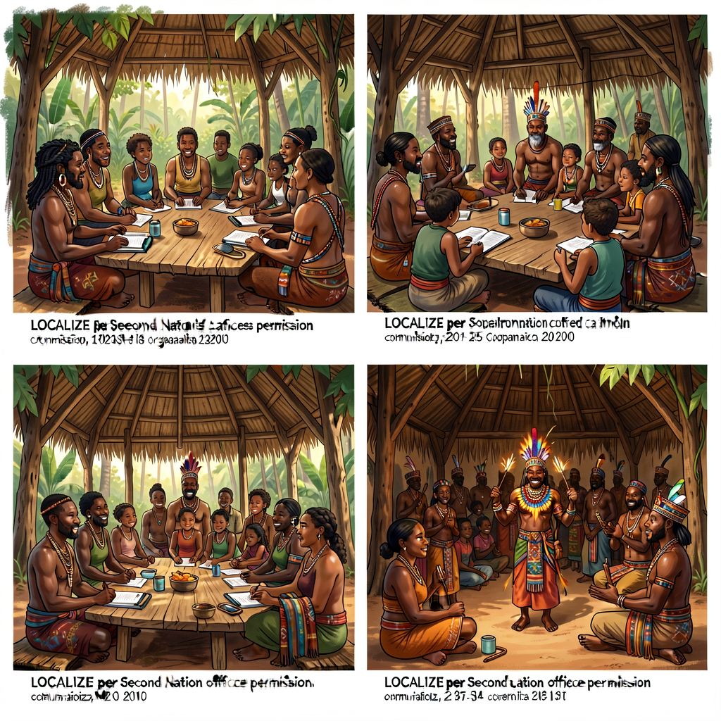 MG-10 photo subset for second nation: 3 high-resolution photos of contemporary tribal council meetings, language classes