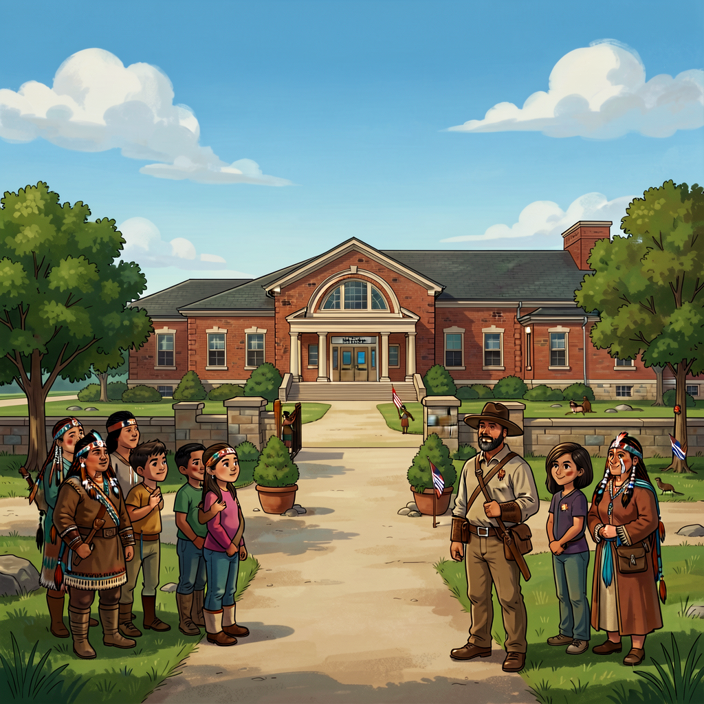Photograph (sourced with Cherokee Nation permission) of the Cherokee Nation Tribal Complex in Tahlequah OK, current edit