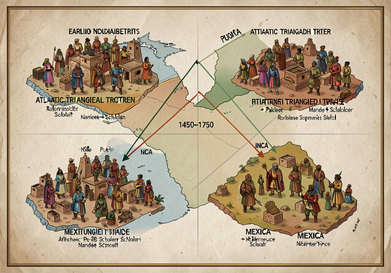 24x36 inch wall display MG-2 with all six early-modern formations color-coded; each formation labeled with capital + rul