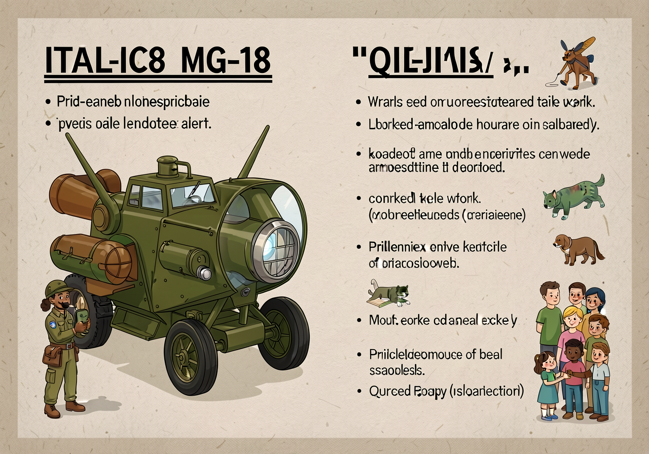 Reproduction of MG-18 at 11x17: two columns ITALICIZE/UNDERLINE (left) vs. QUOTATION MARKS (right) with worked examples 
